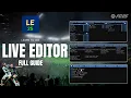 Live Editor Guide Full Tutorial EA Sports FC 25