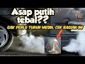 Asap knalpot mobil berwarna putih pekat tebal, ini penyebabnya