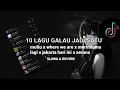 Lagu  10 lagu digabung multo x where we are x merindumu lagi x jakarta hari ini  a beat lyrics liriklagu