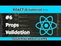 2019 - Props Validations ReactJS