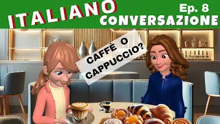 🇮🇹 Learn Italian with LinguaMotion: BREAKFAST AT THE BAR - Real Life Useful Phrases 🇮🇹
