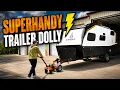 SuperHandy Electric Trailer Dolly Effortless Trailer Maneuvering for RVs Boats Utility Trailers