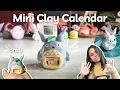 Sculpting Mini Totoro Clay Calendar DIY Studio Ghibli Art Vlog
