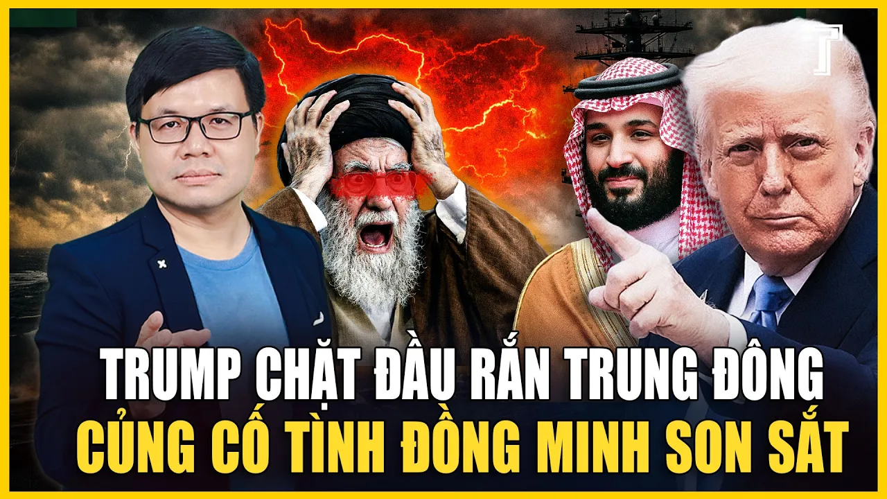 VÌ SAO THÁI TỬ Ả RẬP THÚC GIỤC TT TRUMP TIÊU DIỆT DỨT ĐIỂM CHẾ ĐỘ TEHRAN?