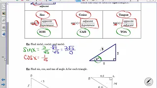 Unit 8 Day 3 Trigonometry
