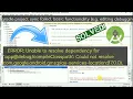 ERROR Unable to resolve dependency for app Could not resolve