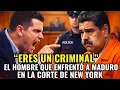 Lagu Venezolano encara a Nicolás Maduro en la corte de EE. UU.: “Eres un criminal”, le dijo Pedro Rojas