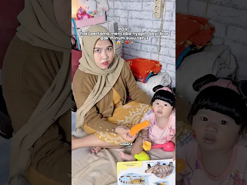 PUSING LIHAT TINGKAH ANAK DAN SUAMI‼️😭😭