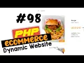 PHP Ecommerce website development Redirecting back to cart C OOP - Quick programming