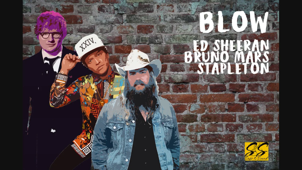 Blow - Ed Sheeran with Bruno Mars & Stapleton (Lyrics)