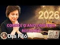 Lagu Comece 2026 com essa mensagem inspiradora! Dra Filó