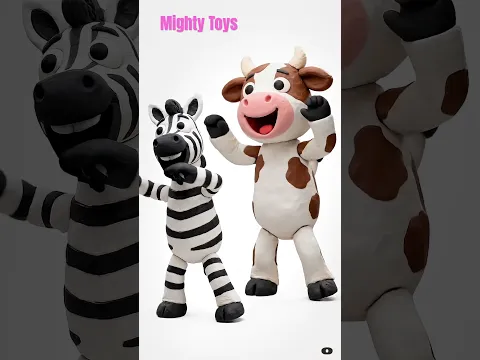 Zebra And Cow Tiktok Dance