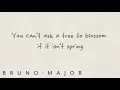 Download Lagu To Let a Good Thing Die - Bruno Major (Lyric Video)