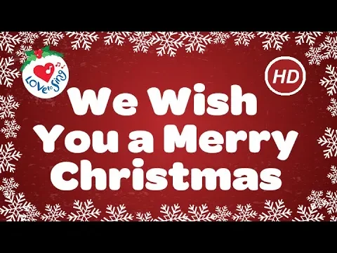 Download MP3 We Wish You a Merry Christmas with Lyrics | Christmas Carol \u0026 Song