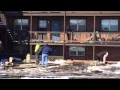 Police search porch and ground outside Myron Court apartment in West Springfield