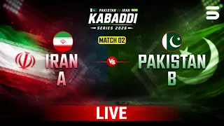 LIVE | Iran A vs Pakistan B | Kabaddi Series 2026 | M9MJ