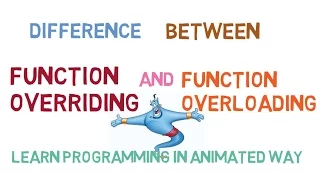 Difference between Function Overriding and Function Overloading in C - 46