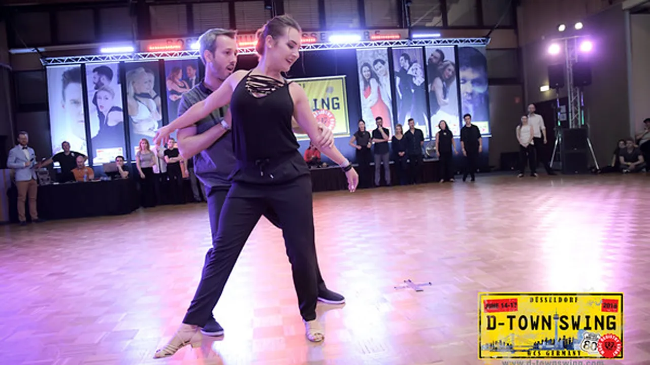 Attila Pártos & Andrea Pártos / Stanley Seguy & Beverly Brunerie - Strictly Open - D-TownSwing 2018