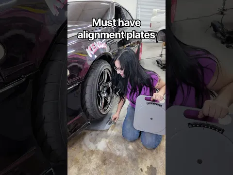 Must have wheel alignment plates