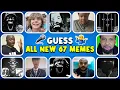 Lagu Guess ALL NEW 67 Memes Original vs Edit | 2721, 61 Edit, 41, 67, 421, 67 Remake, 89, 77 | Meme Quiz