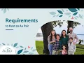 What are the Requirements to Host an Au Pair Au Pair in America