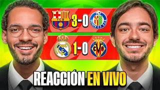 REACCIONAMOS AL BARCELONA Y AL REAL MADRID 🍿