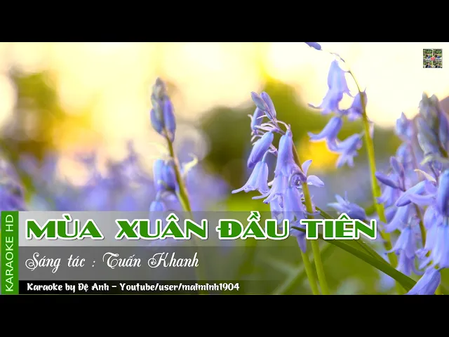 MÙA XUÂN ĐẦU TIÊN - Như Quỳnh - Thế Sơn || Beat Chuẩn