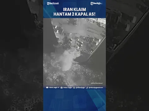 IRAN KLAIM RUDAL BALISTIK HANTAM DUA KAPAL PERANG AS, TERMASUK KAPAL INDUK #Shorts