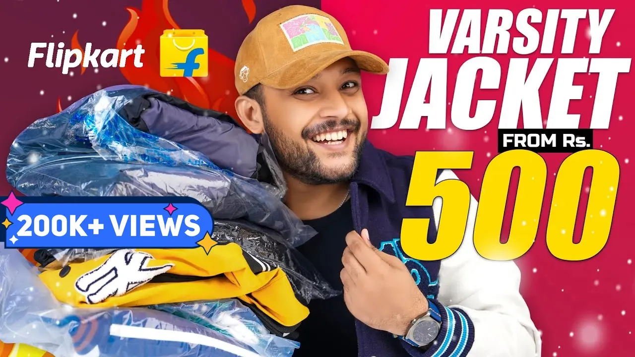 6 Best VARSITY JACKET HAUL UNDER 500/1000/1500🔥 BOMBER Winter JACKET for Men 2023 | ONE CHANCE