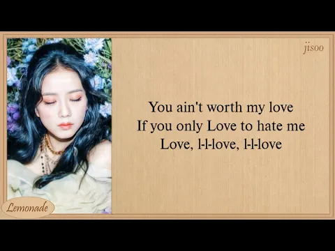 Download MP3 BLACKPINK Love To Hate Me Lyrics