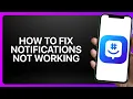 How To Fix GroupMe Notifications Not Working Tutorial