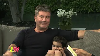 Simon Cowell and His Son Play Penguin or Panda Loose Women