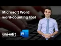 Basic functions of Microsoft s word-counting tool for academic research papers