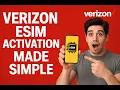 Step-by-Step Guide Verizon eSIM Activation Made Simple