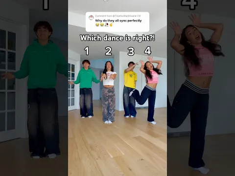 WE NEED TO KNOW! 😭 Can you guess the correct choreography?! 🤭👀