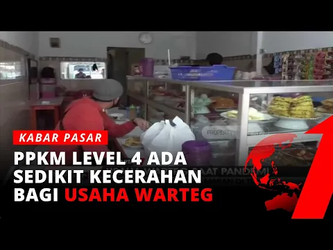 Aturan Baru PPKM Level 4, Pedagang: Lebih Parah Aturan Kemarin, Sekarang Mendingan
