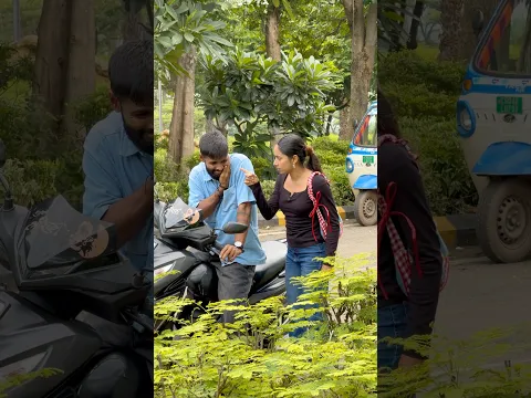 Stranger ending 😜 #couple #funny #comedy #shorts ￼