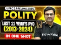 Download Lagu UPPCS Polity PYQ (2013-2024)🔥| Polity Last 11 Years Previous Year Question | UPPSC Wallah