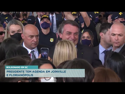 Bolsonaro em SC: Presidente tem agenda em Joinville e Florianópolis