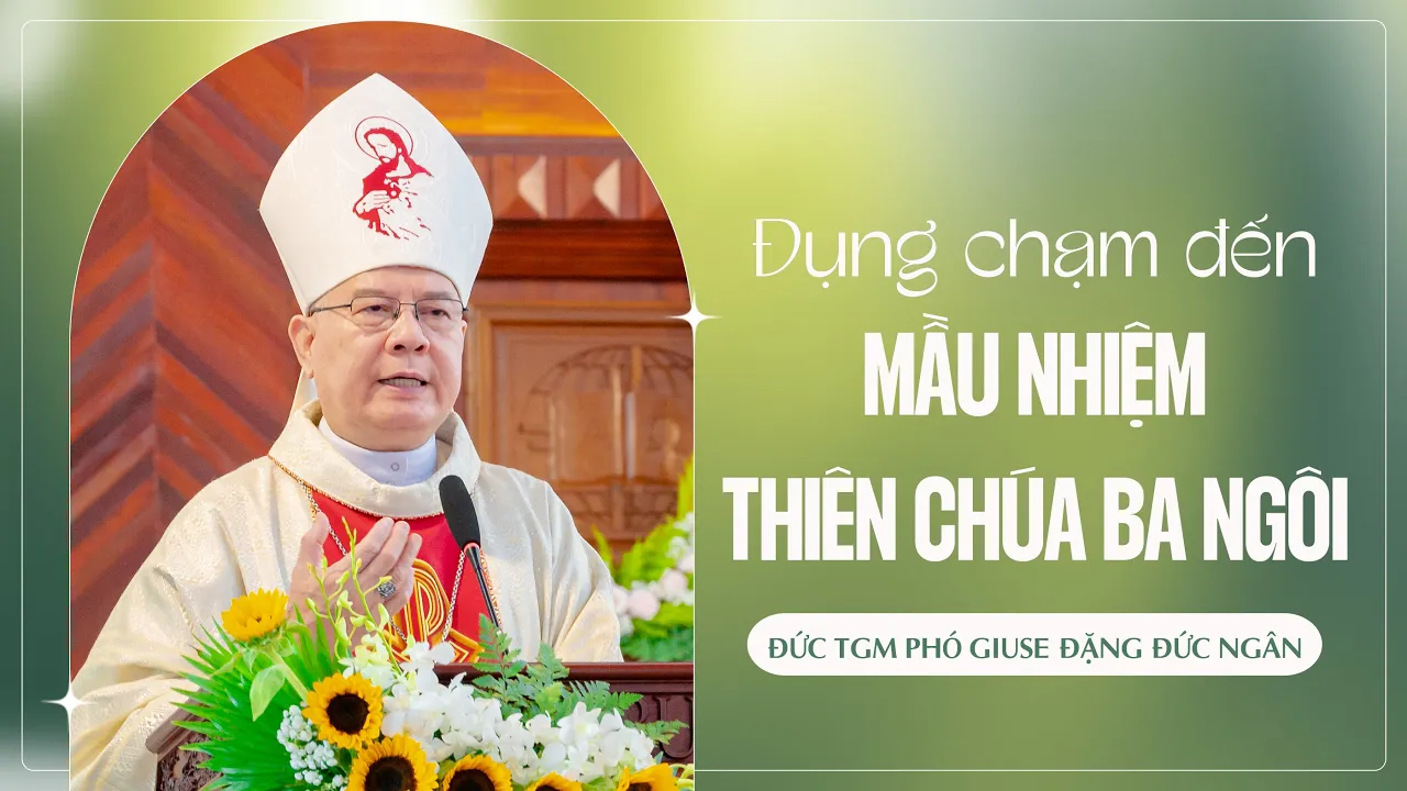 Outline Video ĐỤNG CHẠM ĐẾN MẦU NHIỆM THIÊN CHÚA BA NGÔI | Đức TGM Phó Giuse Đặng Đức Ngân