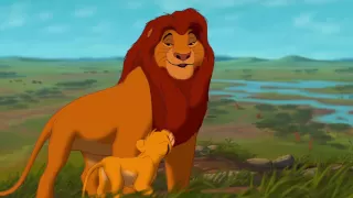 The Lion King 3D Morning Lesson With Mufasa Official Disney Movie Clip 