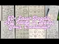 Aesthetic cute easy Doodle Art Ideas to Boost Your Creativity