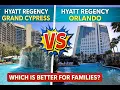 Hyatt Regency Grand Cypress vs Hyatt Regency Orlando Best Family Hotel for Disney Universal