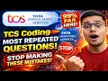TCS NQT Exam 2026 Coding Questions REVISION Most Repeated PYQ Solution in Java