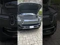 Rivian R1S frunk opening