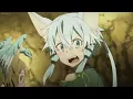 Sword Art Online 2 - Kirito Grabs Sinon s Tail English dub