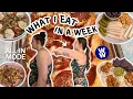 What I Eat in a Week For Weight Loss Comparing WeightWatchers ALL IN POINTS vs CALORIES MACROS