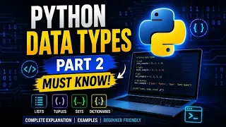 Python Data Types Part 2 Explained Lists Tuples Sets Dictionaries