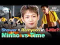 Download Lagu [Sub] Minho’s 6-Minute Daily Challenge: Ramyeon Boiling + Speed Shower Combo 😂#SHINee #Mukbang