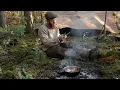 Download Lagu Solo Bushcraft Trip - Building a Natural Shelter